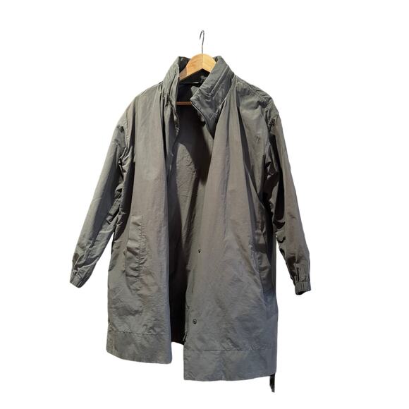 Eileen Fisher Green Raincoat Size M